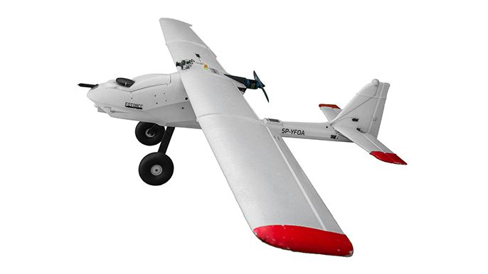 Samolot X-05 – statek powietrzny do długich lotów fotogrametrycznych i multispektralnych